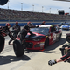 Austin Dillon’s pit crew at Auto Club Speedway in March of 2018.